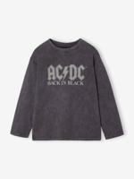 T-shirt met lange mouwen AC DC® jongen antraciet