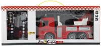 Toi-Toys Brandweer wagen hoogwerker met stoplicht en flits paal