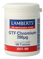 Lamberts GTF Chroom 200mcg Tabletten
