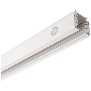 Deko Light 710000 D Line Aufbaustromschiene 1m 230V-railsysteemcomponenten Stroomrail 3-fasig Wit