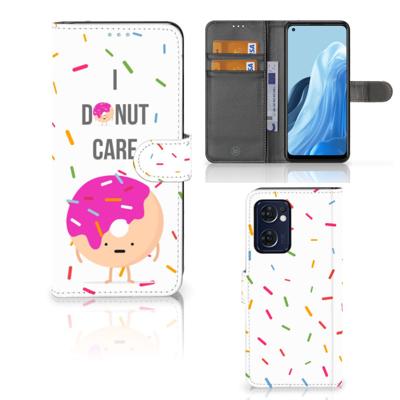 OPPO Find X5 Lite | Reno 7 5G | Book Cover | Donut Roze