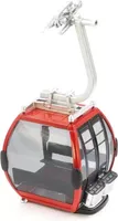 Gondel omega iv rood/zwart Gondel omega iv rood/zwart