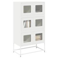Hoge kast 68x39x123 cm staal wit Hoge kast 68x39x123 cm staal wit