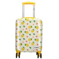 Zebra Trends Handbagage Kinder Koffer Travel Lemon