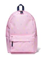 POLO RALPH LAUREN KIDS sac à dos à logo imprimé - Rose