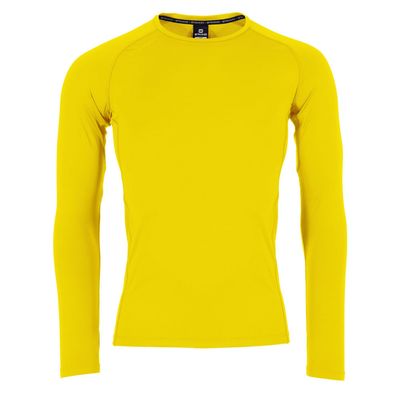Ondershirt Core Baselayer Long Sleeve Shirt Geel