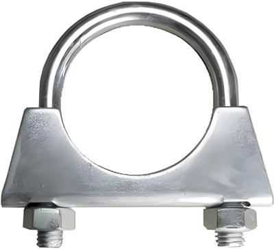 Uitlaatklem 75mmxm8 vz - Deltafix