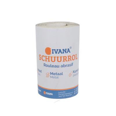 Ivana 56872 Schuurrol aluminiumoxide Korrel P180 - 11,5cm x 5m
