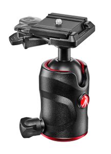 Manfrotto MH496-BH statiefkop Zwart Aluminium 1/4" bal