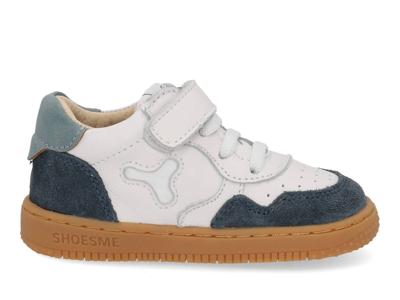 ShoesMe BN25S012-A white dark blue multi blauw maat 19