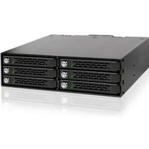 Icy Dock MB996SK-6SB 6x2,5 SATA behuizing backplane voor externe 5,25