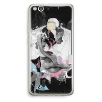 Camouflage de sommeil: Huawei Ascend P10 Lite Transparant Hoesje