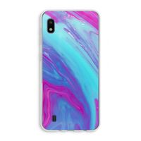 Zweverige regenboog: Samsung Galaxy A10 Transparant Hoesje