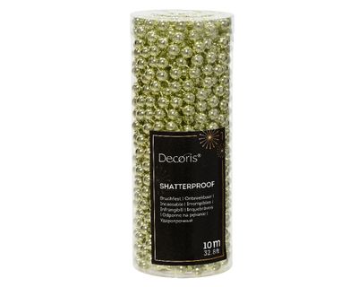 Kralenslinger plc d0.8l1000 cm pstch kerst - Decoris