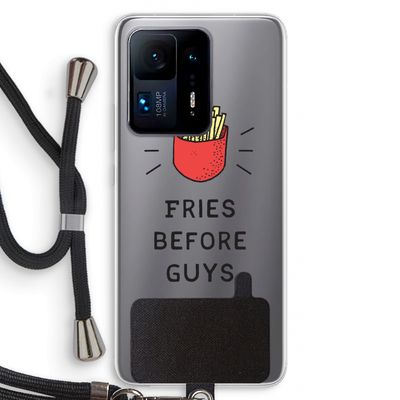 Fries before guys: Xiaomi Mi Mix 4 Transparant Hoesje met koord