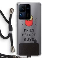 Fries before guys: Xiaomi Mi Mix 4 Transparant Hoesje met koord