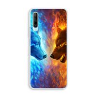Fire & Ice: Huawei P Smart Pro Transparant Hoesje