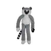 Pluche dieren knuffels hangende Ringstaart Maki aap van 48 cm   -