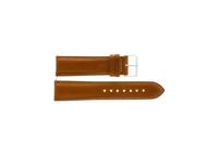 Horlogeband Universeel H412 Leder Cognac 22mm