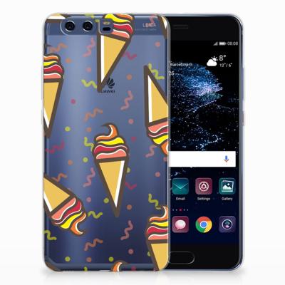 Huawei P10 Plus | Siliconen Case | Icecream
