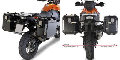 GIVI PL_CAM Zijkofferhouders, Motorspecifieke bagage, PL7705CAM
