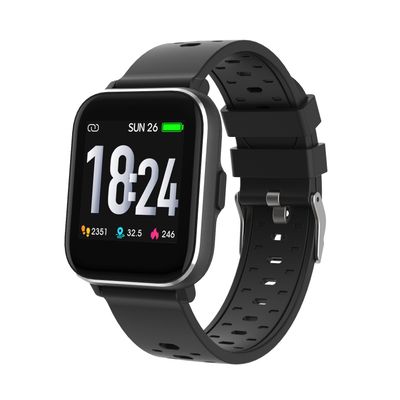 Denver Sw-163 Smartwatch Met Touchscreen En Hartslagmeter Zwart Denver Sw-163 Smartwatch Met Touchscreen En Hartslagmeter Zwart