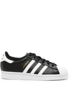 adidas baskets Superstar en cuir - Noir