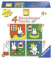 Ravensburger puzzel 6-9-12-16 stukjes Nijntje - thumbnail