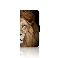 Google Pixel 8A | Telefoonhoesje | Met pasjeshouder | Leeuw