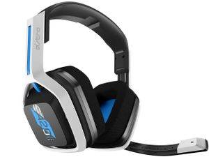 Astro A20 Draadloze Gaming Headset voor PS5, PS4, PC, Mac - Wit/Blauw