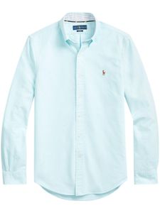 Polo Ralph Lauren chemise à logo brodé - Bleu