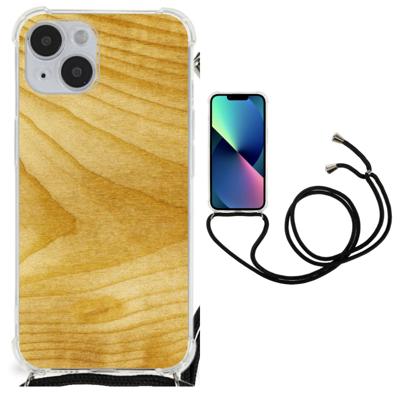 iPhone 14 Plus Stevig Telefoonhoesje Licht Hout iPhone 14 Plus Stevig Telefoonhoesje Licht Hout