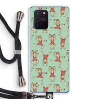Gymboys: Samsung Galaxy Note 10 Lite Transparant Hoesje met koord