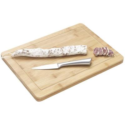Cookinglife Snijplank met sapgeul - Bamboe - 25 x 35 x 1,8 cm