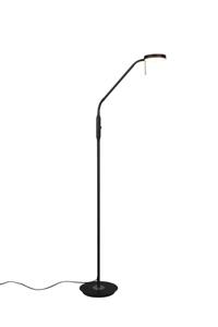 Trio Vloerlamp Monza 145cm zwart 423310132