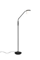 Trio Vloerlamp Monza 145cm zwart 423310132