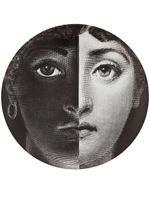 Fornasetti "Tema e variazioni" Assiette - Noir - thumbnail