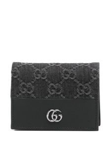 Gucci portefeuille à motif GG Supreme - Noir