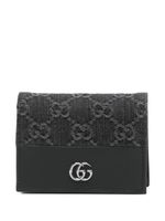 Gucci GG-supreme leather wallet - Noir