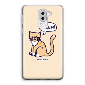 Miauw: Honor 6X Transparant Hoesje