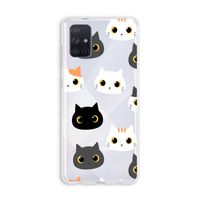 Katten: Galaxy A71 Transparant Hoesje
