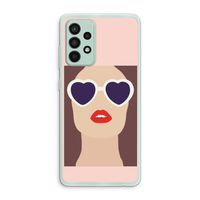 Red lips: Samsung Galaxy A52s 5G Transparant Hoesje