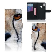 Huawei Y7 (2019) | Telefoonhoesje | Met pasjeshouder | Cheetah