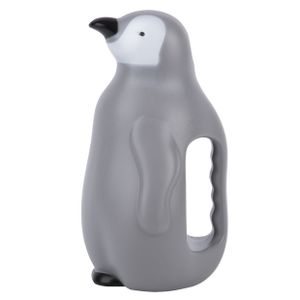 Esschert Design Gieter - grijs - kunststof - pinguin - 1.4 liter - Gieters