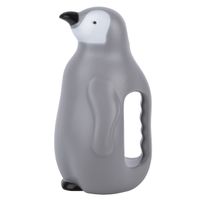 Esschert Design Gieter - grijs - kunststof - pinguin - 1.4 liter - Gieters - thumbnail