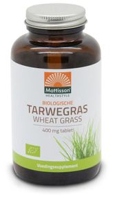Tarwegras wheatgrass tabletten raw 400mg bio