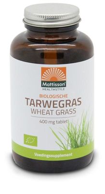 Tarwegras wheatgrass tabletten raw 400mg bio