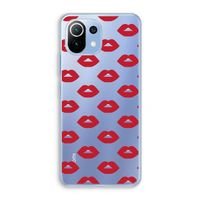 Lips: Xiaomi Mi 11 Lite Transparant Hoesje