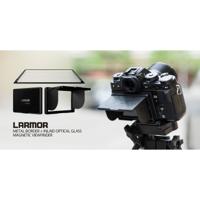 Larmor screenprotector 5th voor Olympus E-M1/M10/M5II Screen+Shade