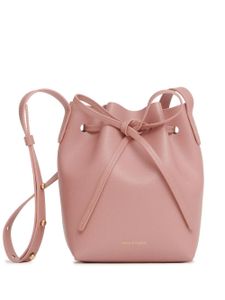 Mansur Gavriel mini sac seau en cuir - Rose